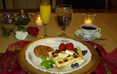 The Golden Oak Inn Breakfast